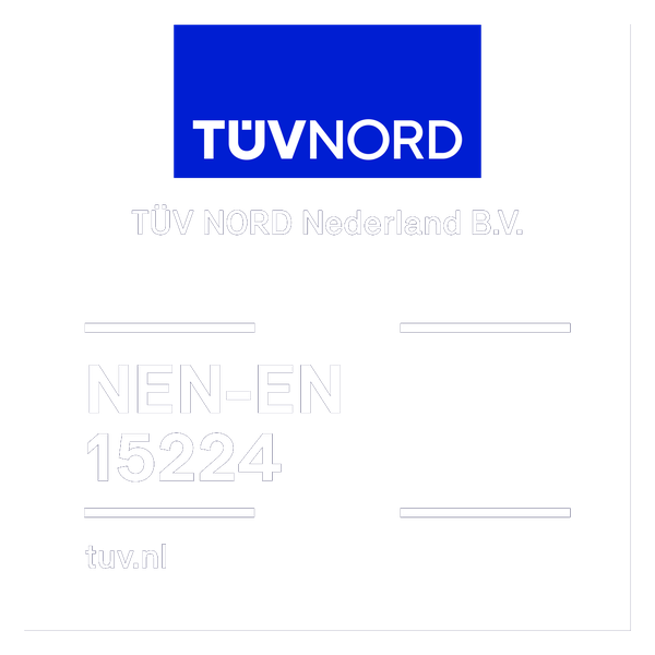 NEN-EN 15224 gecertificeerd